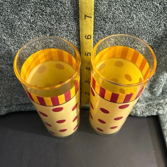 Pair of Gail Pittman Tom Collins Glasses Vintage Barware - Picture 2 of 7